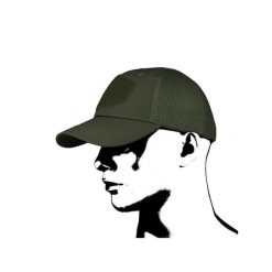 Czapka baseballowa Mesh CMG. Zielone czapki damskie CMP, bez wzorów, z meshu. Za 50.99 zł.