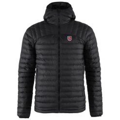 Kurtka turystyczna męska Fjallraven Expedition. Czarne kurtki męskie Fjällräven, l, bez wzorów, z materiału, z kapturem. Za 939.99 zł.