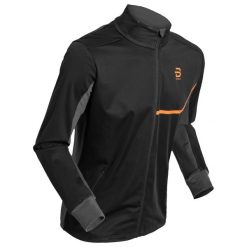 Kurtka narciarska Daehlie Sportswear Mobility. Czarne kurtki sportowe męskie DAEHLIE, na zimę, s, bez wzorów, z materiału, bez kaptura, do biegania. Za 642.05 zł.