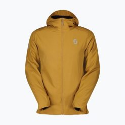 Kurtka hybrydowa męska SCOTT Insuloft Air Primaloft Hoody. Brązowe kurtki sportowe męskie Scott, na zimę, m, bez wzorów, bez kaptura, narciarskie, primaloft. Za 629.99 zł.