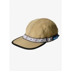 Czapka z daszkiem Kavu Synthetic Strapcap. Brązowe czapki damskie KAVU, bez wzorów, sportowe. Za 167.99 zł.