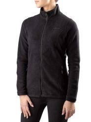 Bluza polarowa techniczna damska Viking Dakota. Czarne bluzy damskie Viking, m, bez wzorów, z materiału, bez ramiączek, bez kaptura. Za 254.92 zł.