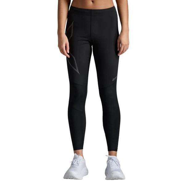Damskie legginsy 2XU Ignition Shield. Czarne legginsy damskie 2XU, bez wzorów. Za 611.00 zł.