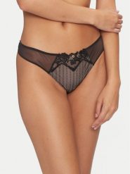 Chantelle Stringi Cabaret Sauvage C13YG0 Czarny. Czarne majtki damskie Chantelle, z syntetyku. Za 129.99 zł.