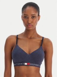 Tommy Hilfiger Biustonosz braletka UW0UW05715 Granatowy. Niebieskie biustonosze Tommy Hilfiger, bez wzorów, z bawełny. Za 169.99 zł.