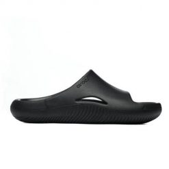 Sandały CROCS MELLOW RECOVERY SLIDE Czarny. Czarne sandały damskie Crocs, bez wzorów, z materiału, bez zapięcia. Za 433.00 zł.