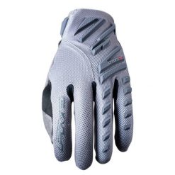 Rękawice ENDURO AIR - CEMENT (szary cementowy) - XXL/12. Szare rękawiczki damskie FIVE GLOVES, bez wzorów. Za 165.00 zł.