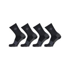 Skarpety męskie Columbia 4PP Moisture Control Basic Crew. Czarne skarpety męskie Columbia, bez wzorów, z materiału. Za 109.00 zł.