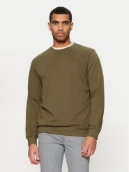 INDICODE Bluza Derrick 55-615 Zielony Regular Fit. Zielone bluzy męskie INDICODE, m, bez wzorów, z bawełny, bez ramiączek, bez kaptura. Za 69.99 zł.