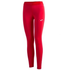 Legginsy do biegania damskie Joma Record III. Czerwone legginsy damskie Joma, bez wzorów. Za 309.00 zł.