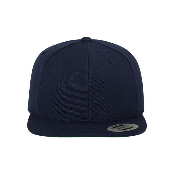 Klasyczna Czapka Snapback Dla Dorosłych Unisex. Niebieskie czapki damskie FLEXFIT, bez wzorów, klasyczne. Za 61.99 zł.