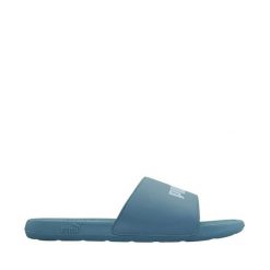 Klapki unisex Puma Cool Cat 2.0. Niebieskie klapki damskie Puma, bez wzorów, z materiału, bez zapięcia. Za 79.00 zł.