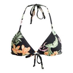 Trójkątny stanik bikini dla Kobiety PT BEACH CLASSICS Czarny. Czarne bikini Roxy, bez wzorów, z elastanu. Za 139.99 zł.
