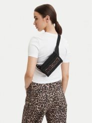 Just Cavalli Nerka 80QA4B23 ZSD81 Czarny. Czarne saszetki i nerki męskie Just Cavalli, bez wzorów, z materiału. Za 489.99 zł.