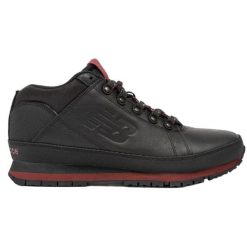 Męskie Skórzane Buty Sportowe Z Kontrastowym Logo. Czarne buty sportowe męskie New Balance, bez wzorów, bez zapięcia. Za 842.99 zł.