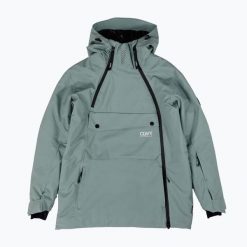 Kurtka snowboardowa damska Colourwear Cake Anorak 2.0. Zielone kurtki sportowe damskie Colourwear, na zimę, l, bez wzorów, z elastanu, bez ramiączek, bez kaptura, snowboardowy. Za 959.99 zł.