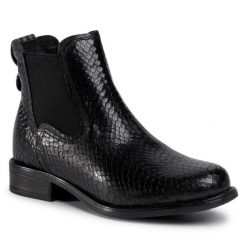 Sztyblety Lasocki. Czarne botki damskie Lasocki, bez wzorów, bez obcasa, na płaskiej podeszwie, bez zapięcia. Za 111.99 zł.