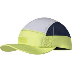 Czapka z daszkiem BUFF 5 PANEL GO CAP DOMUS APRICOT. Żółte czapki damskie Buff, bez wzorów, sportowe. W wyprzedaży za 110.44 zł.