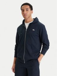 Quiksilver Bluza EQYFT04952 Granatowy Regular Fit. Niebieskie bluzy męskie Quiksilver, m, bez wzorów, z syntetyku, bez ramiączek, bez kaptura. Za 219.99 zł.