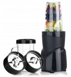 Blender kielichowy Adler AD 4084 black Blender - Zestaw do Smoothie. Czarne blendery Adler. Za 130.00 zł.