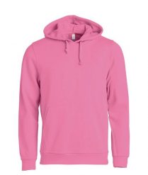 Clique Basic Hoody bluza z kapturem unisex, materiał antymechacący – bright pink. Czerwone bluzy damskie CLIQUE, uniwersalny, bez wzorów, z bawełny, bez ramiączek, z kapturem. Za 172.75 zł.