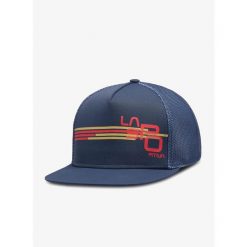 Czapka z daszkiem La Sportiva Stripe Cube Hat. Niebieskie czapki damskie La Sportiva, bez wzorów, sportowe. Za 119.99 zł.