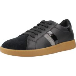 Buty GEOX D MELEDA Czarny. Czarne obuwie trekkingowe damskie Geox, z tkaniny, bez zapięcia. Za 353.99 zł.
