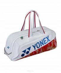 Torba tenisowa Yonex Expert Tournament Bag. Białe torby sportowe męskie YONEX, bez wzorów, z materiału, na ramię. Za 659.00 zł.