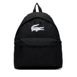 Plecak Lacoste. Czarne plecaki męskie Lacoste, bez wzorów, sportowe. Za 239.99 zł.