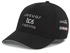 Czapka drużynowa Jaguar TCS Racing unisex czarna. Czarne czapki damskie Erima, z aplikacjami, z materiału, eleganckie. Za 189.99 zł.