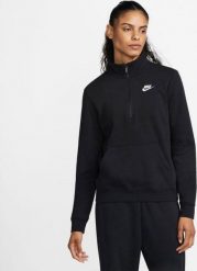 Nike Bluza Nike Sportswear Club Fleece DQ5838 010. Bluzy damskie Nike, bez wzorów, bez ramiączek, bez kaptura. Za 209.30 zł.