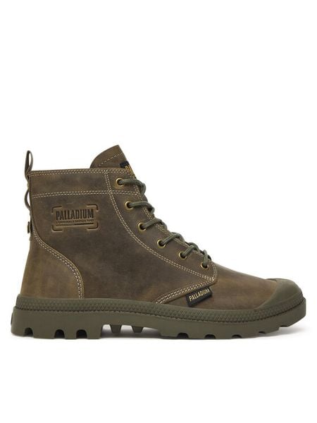 Palladium Trapery Pampa Zip Lth Legacy 79502-308-M Zielony. Zielone buty zimowe męskie Palladium, bez wzorów, ze skóry, bez obcasa, bez zapięcia. Za 579.99 zł.