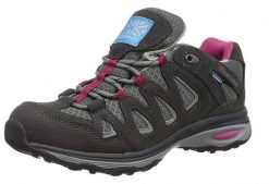 Buty trekkingowe damskie Karrimor Isla Lady. Szare obuwie trekkingowe damskie Karrimor, z materiału, bez zapięcia. Za 243.89 zł.