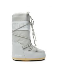 Moon Boot Śniegowce 80D1400440 Szary. Szare buty zimowe męskie Moon Boot, bez wzorów, ze skóry, bez obcasa, bez zapięcia. Za 639.99 zł.
