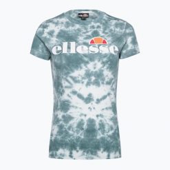 Koszulka fitness damska Ellesse Hayes. Niebieskie koszulki sportowe damskie Ellesse, l, bez wzorów, bez ramiączek, na fitness i siłownię. Za 89.99 zł.