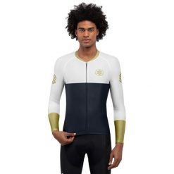 Koszulka rowerowa z krótkim rękawem męska M2 Bavaria. Białe bluzy męskie SIROKO, m, bez wzorów, sportowe, bez ramiączek, bez kaptura. Za 381.00 zł.