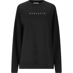 Damska bluza z okrągłym dekoltem Athlecia Wasan. Czarne bluzy damskie Athlecia, bez wzorów, z materiału, eleganckie, bez ramiączek, bez kaptura. Za 164.00 zł.