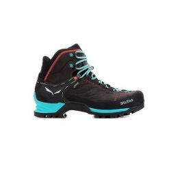 Buty trekkingowe damskie Salewa WS Mtn Trainer Mid Gtx. Fioletowe obuwie trekkingowe damskie Salewa, z gumy, za kostkę, bez zapięcia. Za 1,195.00 zł.