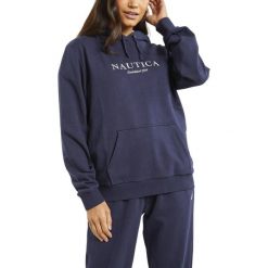 Bluza Damska Nautica Clemence Oh. Niebieskie bluzy damskie Nautica, bez wzorów, z bawełny, casualowe, bez ramiączek, bez kaptura. Za 349.00 zł.