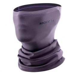 Chusta sportowa dla dorosłych wielofunkcyjna Rockbros LF70694 ocieplana. Fioletowe szaliki męskie ROCKBROS, bez wzorów. Za 49.90 zł.