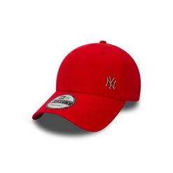 Czapka z daszkiem New Era 9FORTY MLB NY New York Yankees Flawless 11198847. Czerwone czapki damskie New Era, na wiosnę, bez wzorów. Za 89.99 zł.