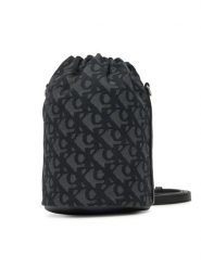 Calvin Klein Torebka LV04F3208G Czarny. Czarne torebki do ręki damskie Calvin Klein, bez wzorów, z materiału, bez dodatków. Za 479.99 zł.