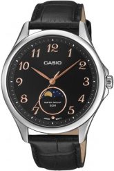 Zegarek męski Casio MTP-M110L-1AVER czarny. Czarne zegarki męskie Casio, bez wzorów. Za 649.00 zł.