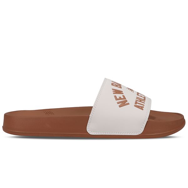 Klapki męskie New Balance SMF200L3 – brązowe. Brązowe klapki męskie New Balance, bez wzorów, bez zapięcia. Za 119.99 zł.