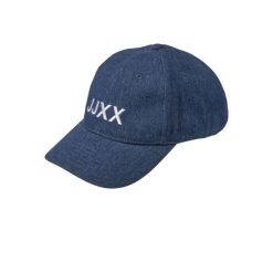 Czapka damska JJXX basic big logo denim. Niebieskie czapki damskie JJXX, bez wzorów, z bawełny. Za 116.00 zł.