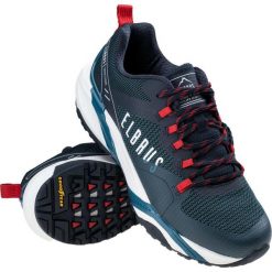 MęskieSportowe buty turystyczne trekkingowe Goodyear Elbrus. Niebieskie trekkingi męskie ELBRUS, bez zapięcia. Za 347.69 zł.