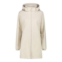 Damska kurtka softshell CMP. Białe kurtki damskie CMP, bez wzorów, z poliesteru, bez kaptura. Za 538.30 zł.