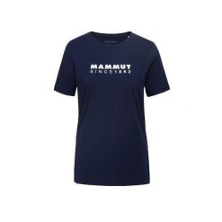Koszulka damska Mammut Core Classic. Niebieskie bluzki damskie Mammut, bez wzorów, sportowe, bez kołnierzyka, bez ramiączek. Za 139.99 zł.