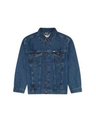 WRANGLER MESKA KURTKA JENSOWA DENIM JACKET MID 112351265 W490017989. Kurtki męskie Wrangler, m, bez wzorów, z denimu, bez kaptura. Za 389.99 zł.