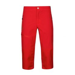 Spodnie trekkingowe damskie Halti Pallas X-Stretch Lite Capri. Czerwone spodnie dresowe damskie Halti, bez wzorów, sportowe, długie. Za 499.99 zł.